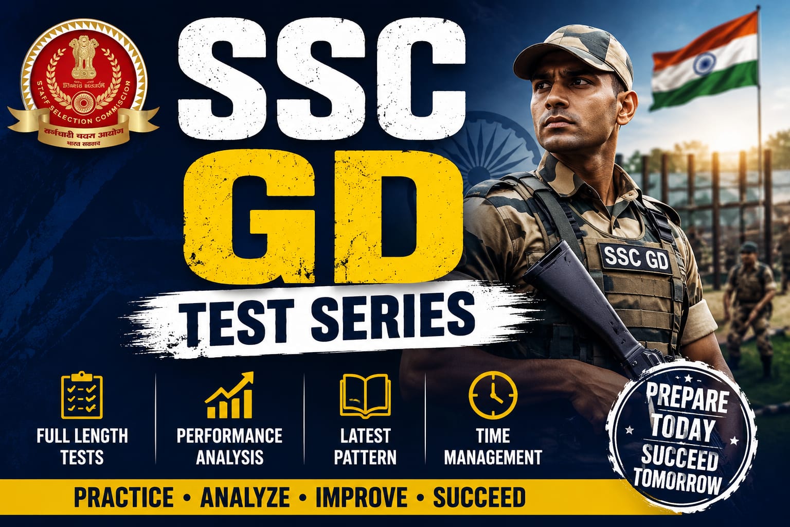 SSC GD Constable Exam Based Test Series 2026